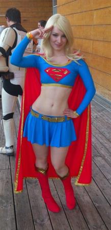 Enji Night as Supergirl