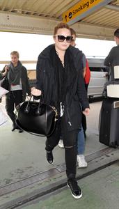 Demi Lovato - Leaves London Heathrow Airport in London (01.06.2013) 