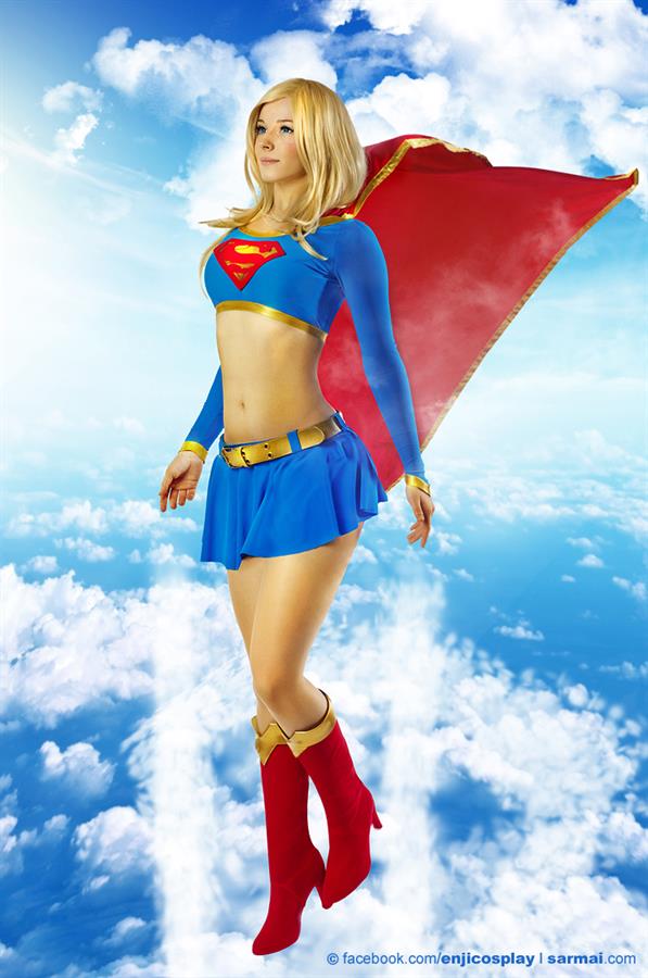 Enji Night as Supergirl