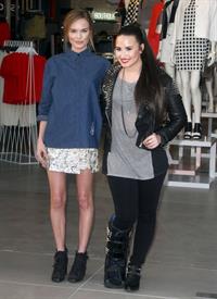Demi Lovato Topshop Topman LA Grand Opening at The Grove in LA 2/14/13 