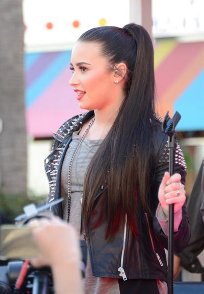 Demi Lovato Topshop Topman LA Grand Opening at The Grove in LA 2/14/13 