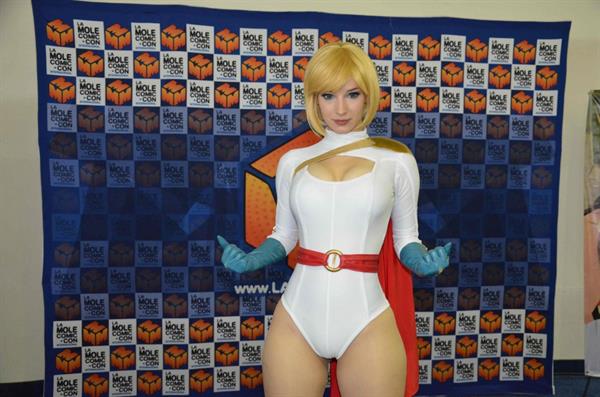 Enji Night as Powergirl