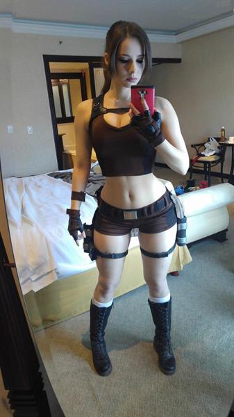 Enji Night as Lara Croft