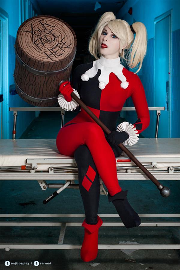 Enji Night as Harley Quinn