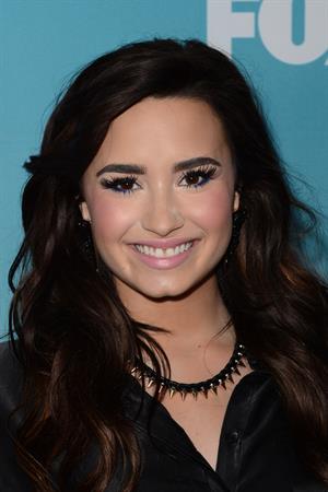 Demi Lovato The X Factor season finale news conference in LA 12/17/12 