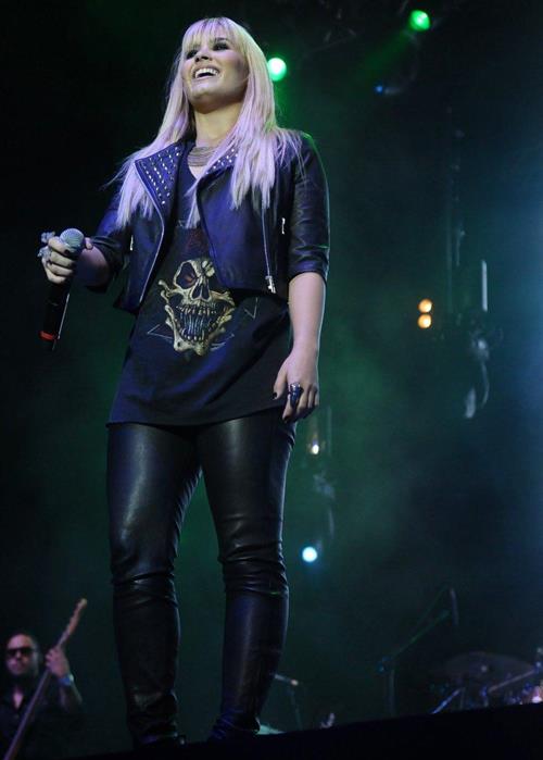 Demi Lovato performs at Z fest in Sao Paulo Brazil 9/29/12 