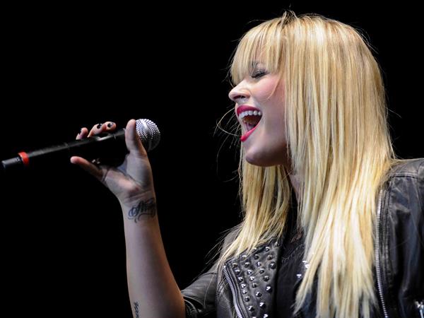 Demi Lovato performs at Z fest in Sao Paulo Brazil 9/29/12 