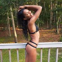 Sharam Diniz in a bikini