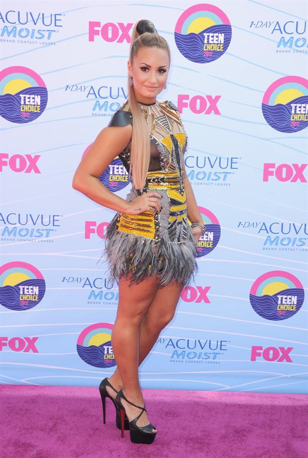 Demi Lovato - 2012 Teen Choice Awards in Universal City (July 22, 2012)