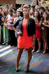 Demi Lovato -  The X Factor  season 2 auditions in Greenscoro, North Carolina (July 8, 2012)