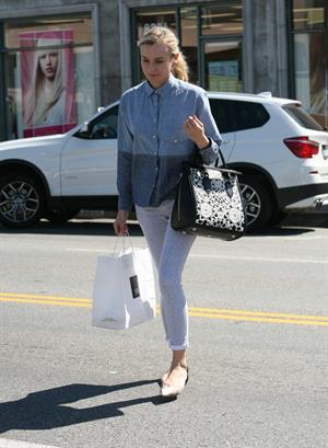 Diane Kruger leaving Joans On Third in West Hollywood March 14, 2013