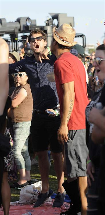 Diane Kruger attends the H&M Loves Music Coachella 2013 kick-off Event at Merv Griffin Estate in La Quinta in April 