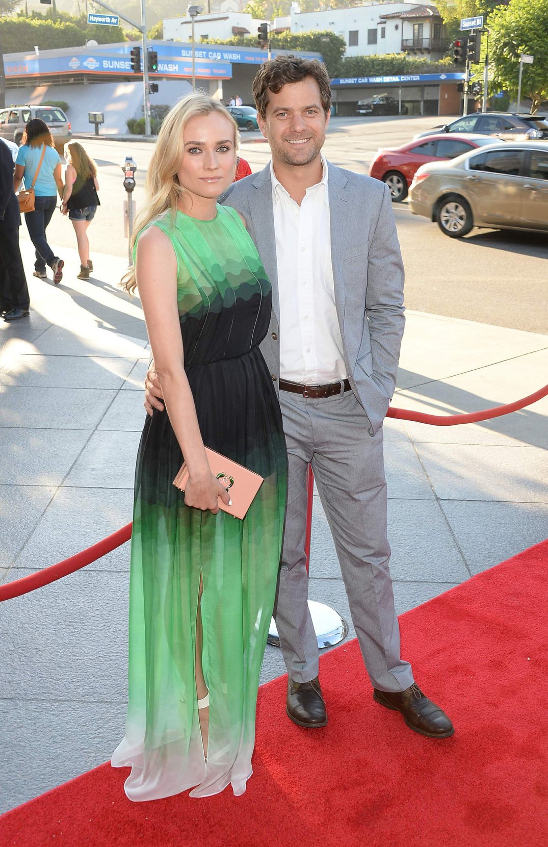 Diane Kruger arrive at the Series Premiere of F's 'The Bridge' at the DGA Theater July 8, 2013 