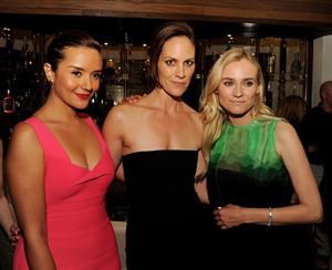 Diane Kruger arrive at the Series Premiere of F's 'The Bridge' at the DGA Theater July 8, 2013 