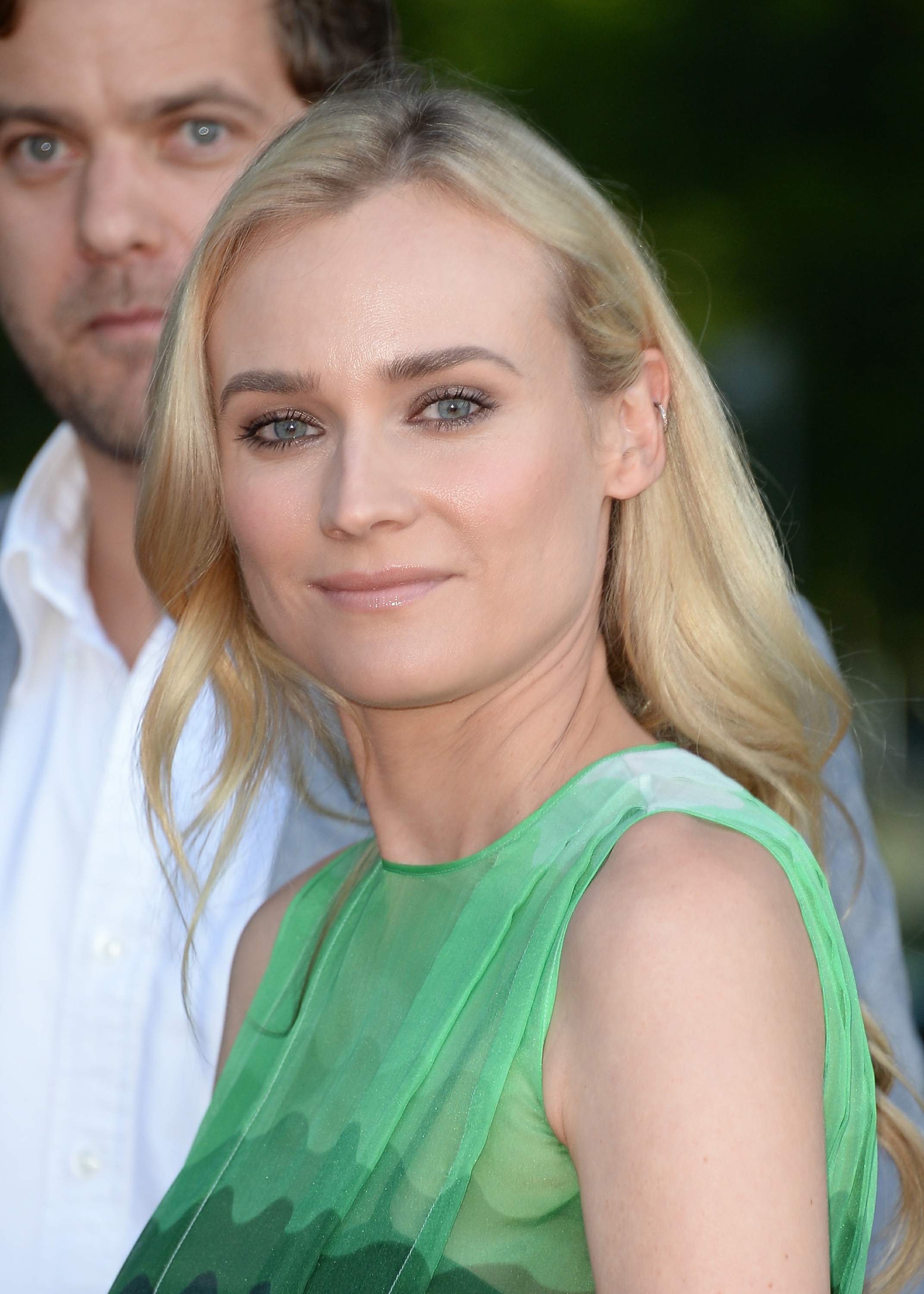 Diane Kruger arrive at the Series Premiere of F's 'The Bridge' at the DGA Theater July 8, 2013 