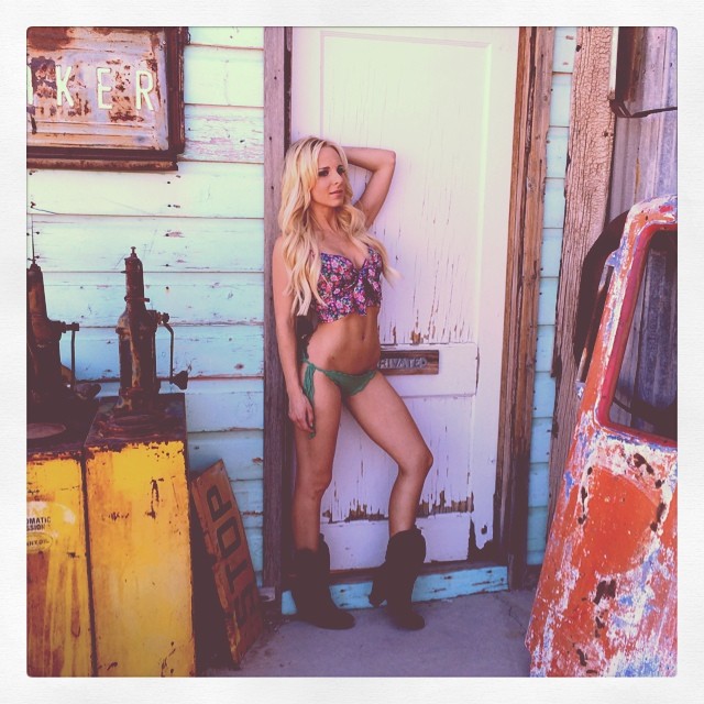 Dennii Nicole in a bikini