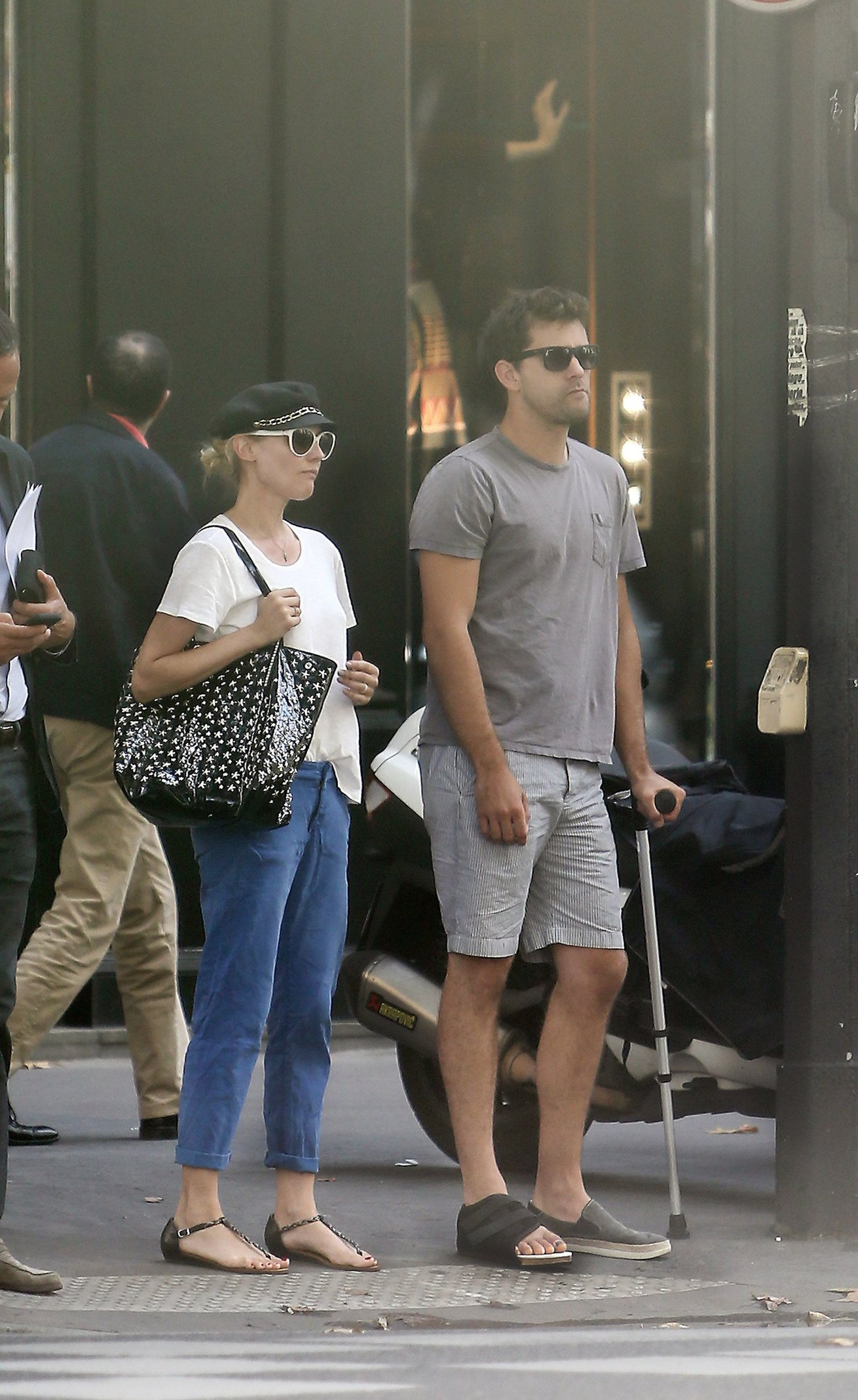 Diane Kruger Out in Paris 29.08.13 