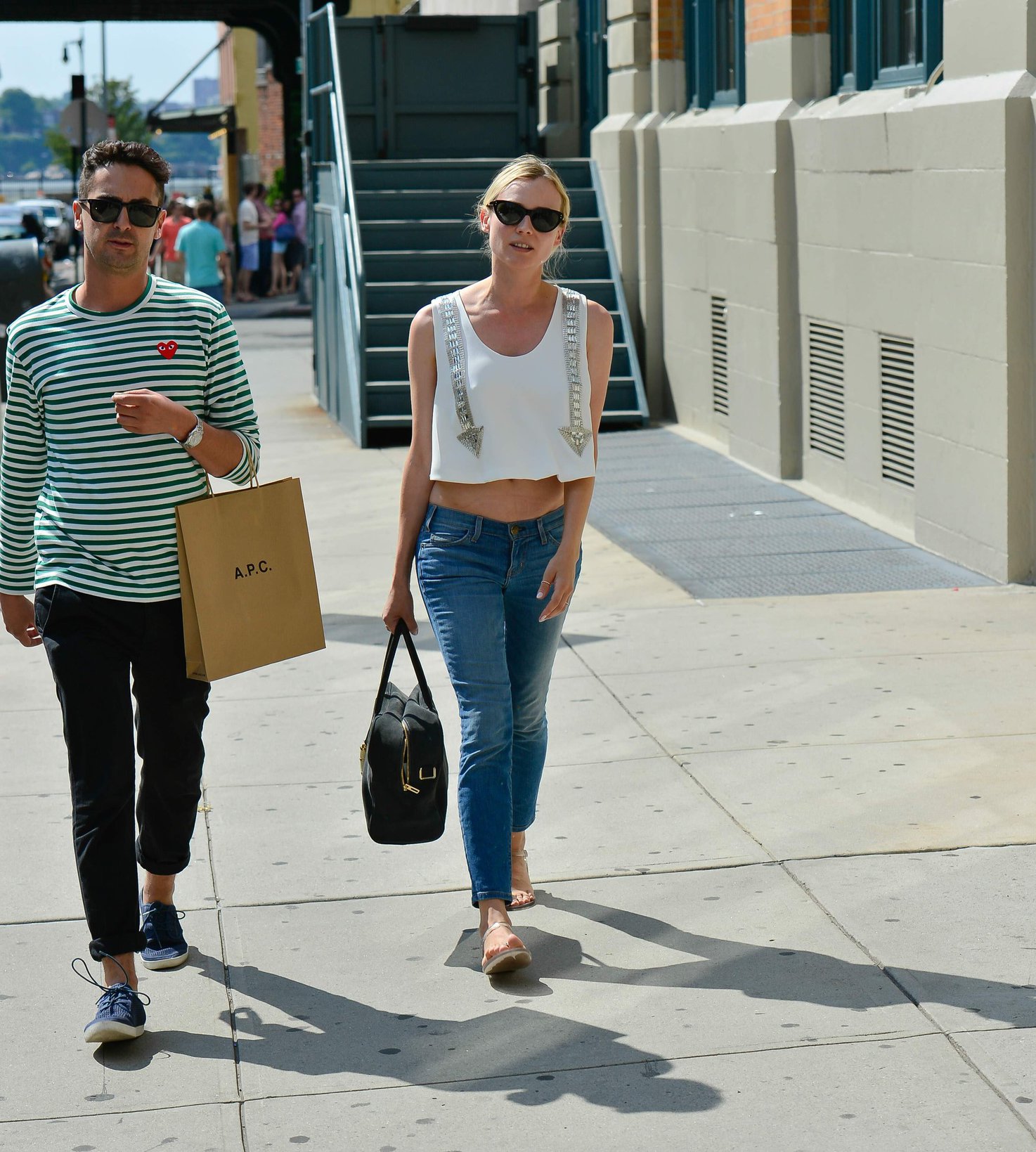 Diane Kruger Out and about in New York on June 15, 2013
