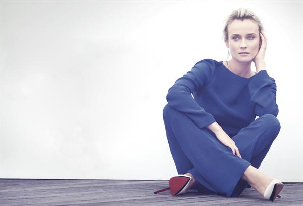 Diane Kruger: Matthew Brookes 2013 for InStyle  