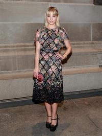 Dianna Agron HBO's In Vogue: The Editor's Eye Screening At The Met, December 4, 2012 