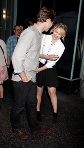 Dianna Agron At the Wiltern Theatre to watch Jack White Concert in LA, May 30, 2012