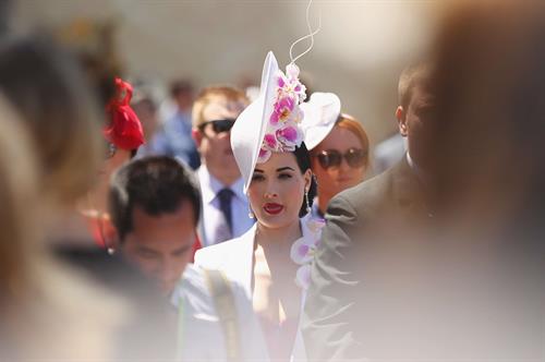 Dita Von Teese Myer Marquee Event - Melbourne Cup Day (November 5, 2013) 