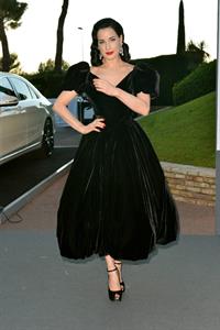 Dita Von Teese amfAR's 20th Annual Cinema Against AIDS (May 23, 2013) 