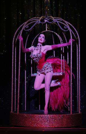 Dita Von Teese Pictures Dita Von Teese Excited for tonight's opening night in Los Angeles (19.06.2013)