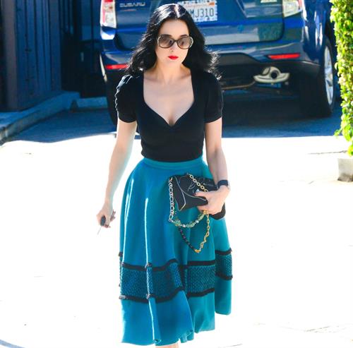 Dita von Teese Spotted on the streets of Los Angeles (November 4, 2012) 