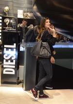 Elisabetta Canalis out and about in Milan (29.03.2013) 