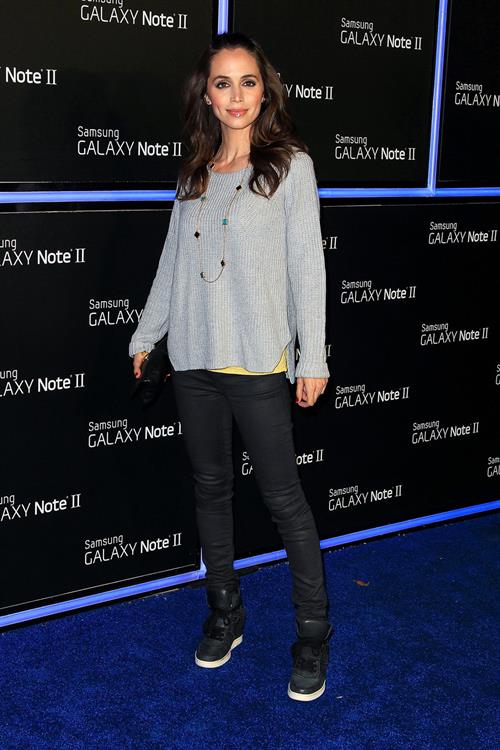 Eliza Dushku Samsung Mobile Launch Party For The New Samsung Galay Note II, October 26, 2012 