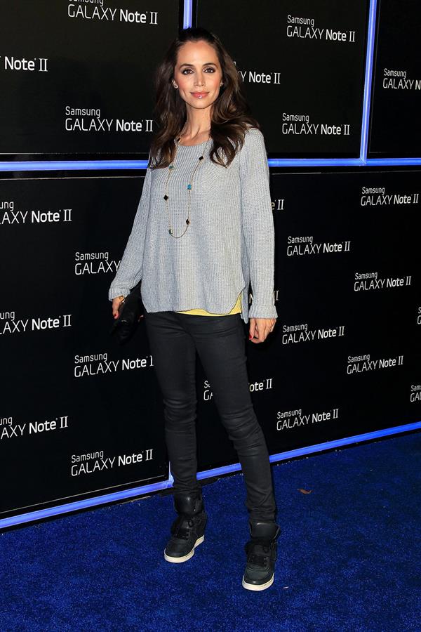 Eliza Dushku Samsung Mobile Launch Party For The New Samsung Galay Note II, October 26, 2012 