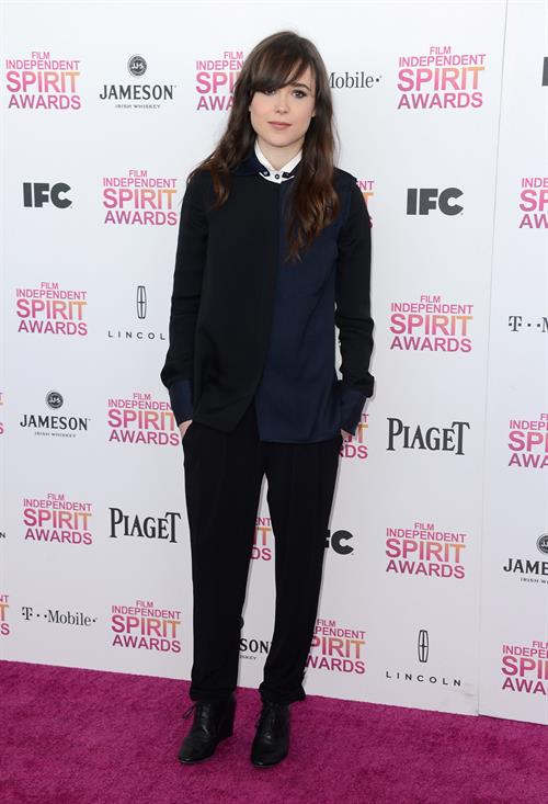 Ellen Page 2013 Film Independent Spirit Awards in Santa Monica - Feb. 23 2013 