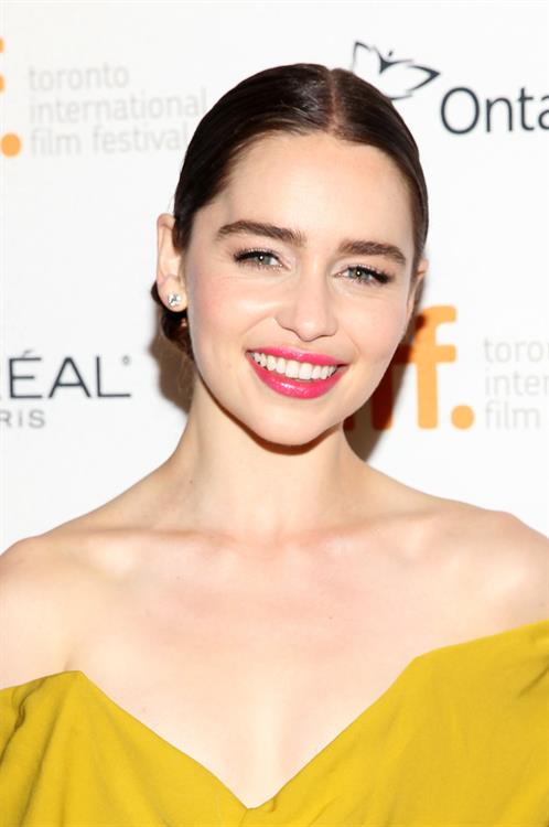Emilia Clarke  Dom Hemingway  Premiere - 2013 Toronto International Film Festival, September 8, 2013 