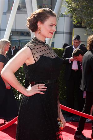 Emily Deschanel - Creative Arts Emmy Awards 9/15/12  