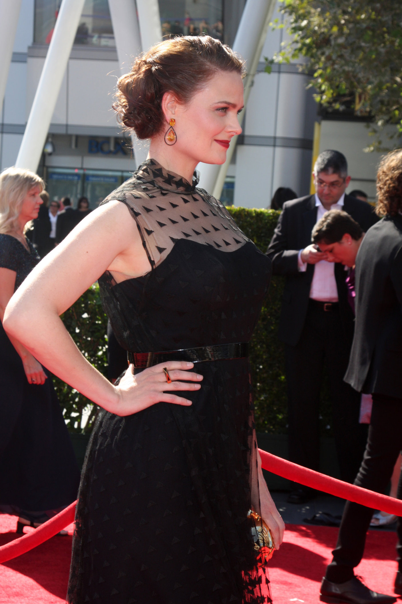 Emily Deschanel - Creative Arts Emmy Awards 9/15/12  