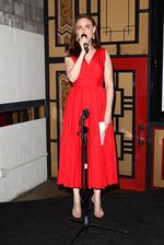 Emily Deschanel Humane Society of the United States Veg Appetit at Smogshoppe in LA on June 16, 2013