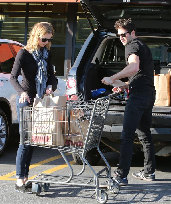 Emily VanCamp shops at Gelson's in Los Feliz 2/22/13 