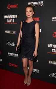 Emily VanCamp – Mayweather vs Alvarez Party 9/14/13  