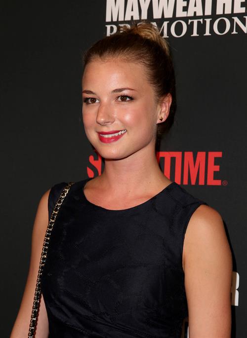 Emily VanCamp – Mayweather vs Alvarez Party 9/14/13  
