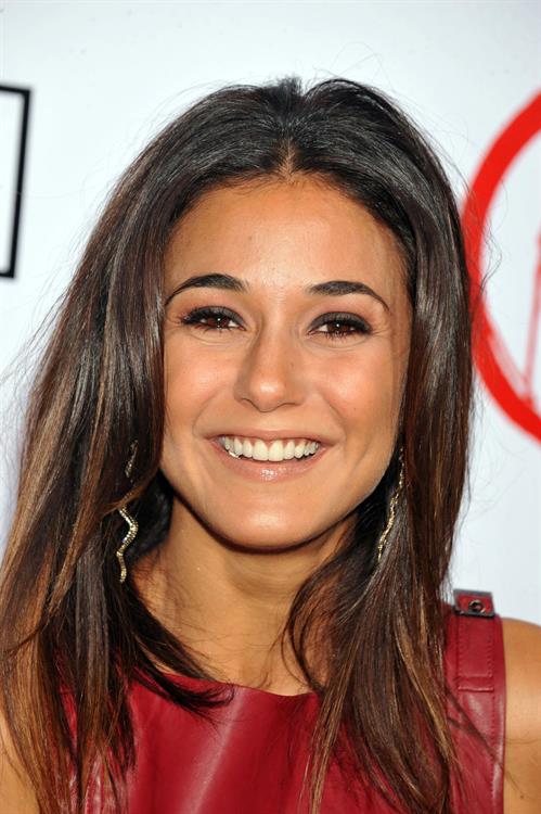 Emmanuelle Chriqui - The Mentalist 100th Episode Celebration At The Edison in LA - October 13, 2012 