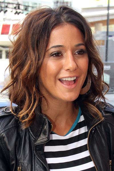 Emmanuelle Chriqui - Outside CityTV Studios in Toronto June 07, 2012