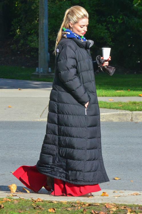 Emma Rigby “Once Upon a Time in Wonderland” set 10/18/13  