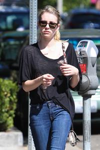 Emma Roberts walking in Hollywood 10/5/13  