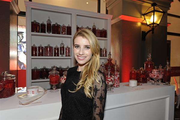Emma Roberts – H&M Store Opening in New Orleans 11/15/13  