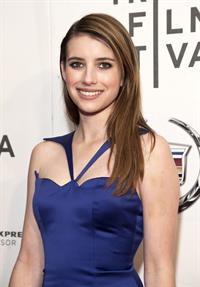 Emma Roberts  Adult World  screening at Tribeca Film Festival in New York, Apr. 18, 2013 