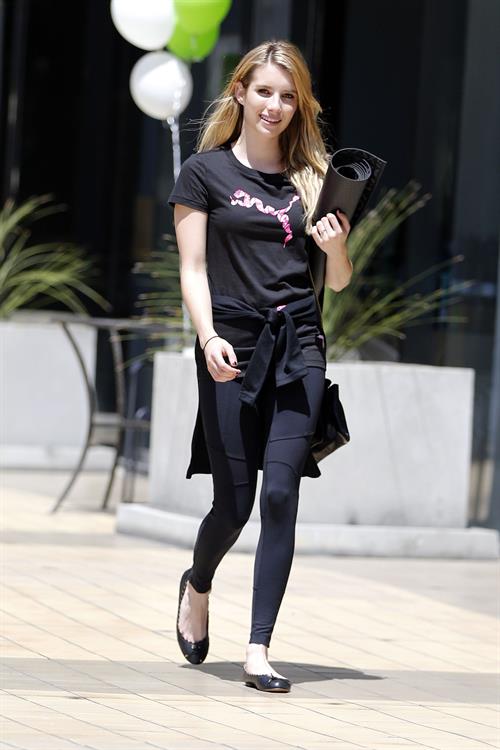 Emma Roberts - in Studio City, LA 8/22/13  