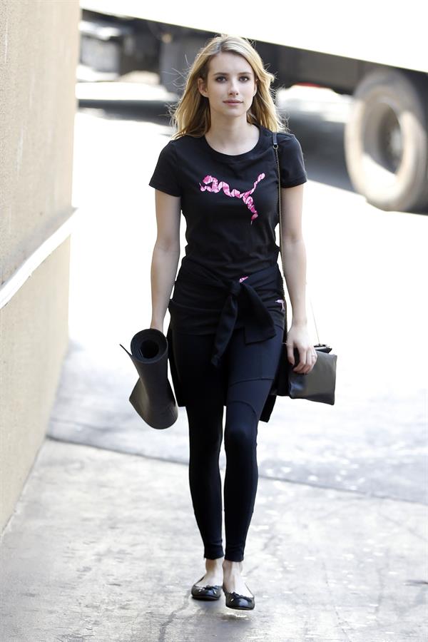 Emma Roberts - in Studio City, LA 8/22/13  