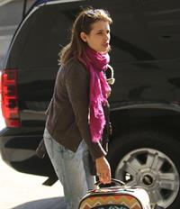 Emma Roberts departing on a flight at LAairport in Los Angeles, California on December 22, 2012 
