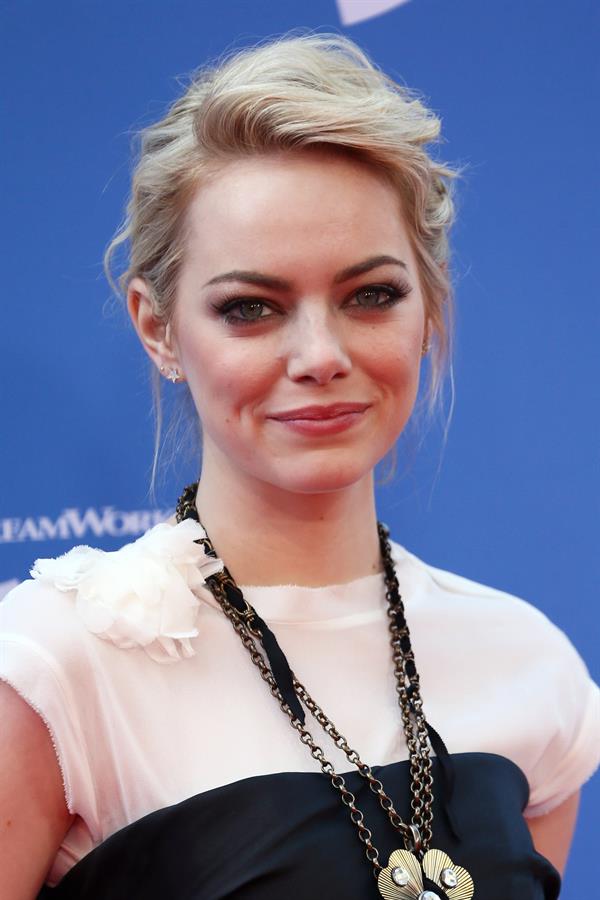 Emma Stone 'The Croods' premiere in NYC 3/10/13 